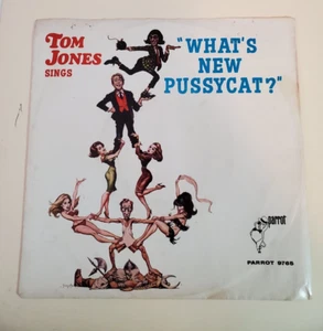 Tom Jones WHAT'S NEW PUSSYCAT? (ROCK 45/PS) #9765 PLAYS VG+ TO VG++ - Picture 1 of 8