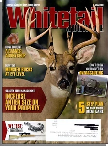 Whitetail Journal - 2018, October - Great Plains Hunting, Acorns, Meat Care - Imagen 1 de 1