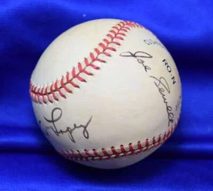 Al Lopez Joe Sewell PSA DNA Autograph Haiti National League Feeney Signed Baseba - Picture 1 of 1
