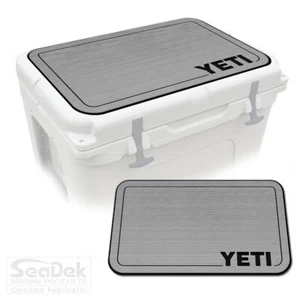 SeaDek Pad Top fits YETI Tundra Cooler - Marine EVA Mat - SG/B - YETI Right - Picture 1 of 6