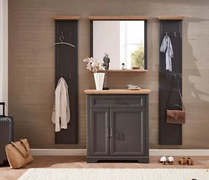 Garderobenset JASMIN UH81 Farbton Graphit 4-teilig - Bild 1 von 4