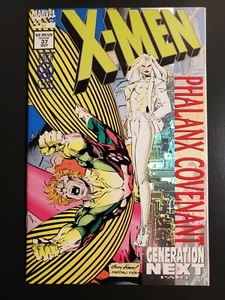 X-MEN #37 (1994) CASI NUEVA (9.4) CUBIERTA DE LÁMINA HOLO PRIMERA IMPRESIÓN FALANGE PACTO PARTE 4| - Imagen 1 de 2