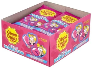 12 chupas chupas chicle algodón caramelo sabor a todas las frutas 11 g - Imagen 1 de 5