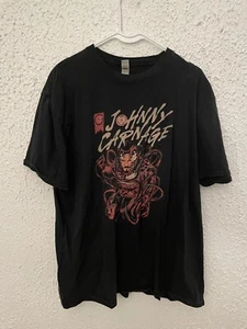 JOHNNY GARGANO "Johnny Carnage" Pro Wrestling Crate Men's 2XL T-Shirt WWE NXT - Picture 1 of 4