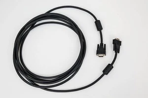 5m Monitorkabel VGA D-Sub 15-pol (Stecker/Stecker) schwarz 5,0M - Bild 1 von 5