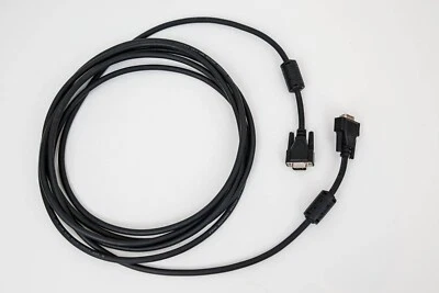 5m Monitorkabel VGA D-Sub 15-pol (Stecker/Stecker) schwarz 5,0M - Bild 1 von 4