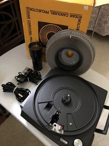 KODAK Carousel Custom 860H 35mm Slide Projector EL4209--Slide Tray Doesnt turn- - Picture 1 of 2