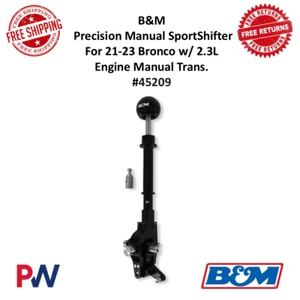 B&M Precision Sport Manual Shifters For 21-23 Ford Bronco w / 2.3L Engine #45209 - Bild 1 von 6