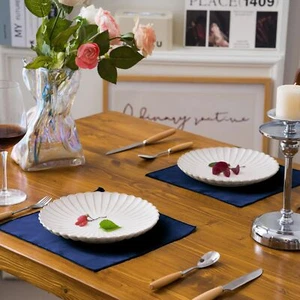 Satin Cloth Napkins 6 Pack – 20 x 20 Inch Reusable Table Napkin for Wedding B... - Picture 1 of 9