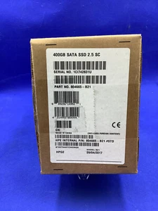 F/S 804665-B21 805387-001 HPE 400GB 6G SATA WRITE INTENSIVE-2 SFF 2.5-IN SC SSD - Picture 1 of 3