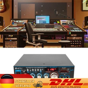 Digital HiFi Bluetooth Stereo Audio Amplifier Verstärker FM Vollverstärker - Bild 1 von 15