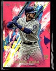 2020 Topps Inception PINK Austin Nola Rookie /99 Seattle Mariners #10