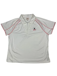 Ashworth White Short Sleeve Women's Golf Polo Shirt Lake Nona Size XL - Picture 1 of 14
