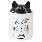 Katzen-Keksdose Keramikdose Kchenkanister Zuckerdose mit Deckel