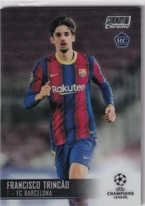 Topps Chrome Stadium Club Fußball Karte CL 20/21 Nr. 08 Francisco Trincao RC - Picture 1 of 1