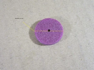 363V Grinding Round Pink for Tool Metal Diameter 25 MM - Picture 1 of 3