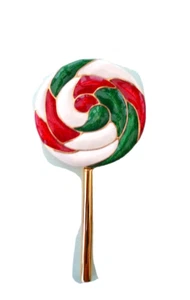 Estee Lauder LollipopTwist Solid Perfume Compact Holiday Collection 2008 - Picture 1 of 4