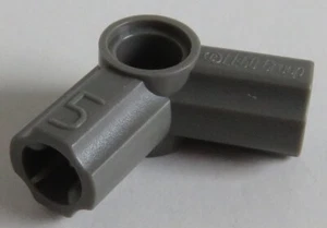 LEGO Technic - Achs / Pin Verbinder # 5 (2 Stück), dunkelgrau # 32015 - Bild 1 von 1