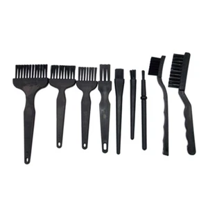 9x Anti Static Brush Crank Straight Handle Cleaning Brush PCB Repair Work Brush - Afbeelding 1 van 7
