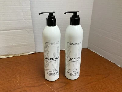 ALICE & CO LOT 2 ALICE+Co BOTANICALS Hydrating BODY WASH Lavender & eucalyptus 12fl.oz