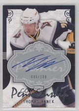 2008-09 O-Pee-Chee Premier Penmanship /100 Thomas Vanek #PP-TV Auto