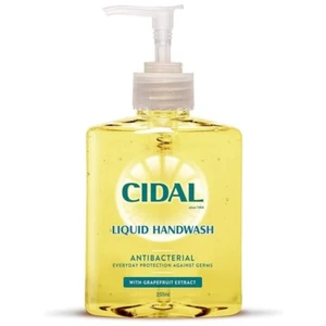CIDAL Liquid Anti Bacterial Handwash With Grape Fruit Extract 250ml - Picture 1 of 2
