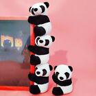 Kawaii Panda Plush Doll Toy Soft Animal Panda Clip Hugging Curtain Clip Doll Toy