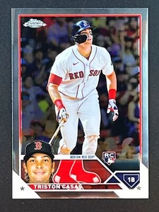 TRISTON CASAS RC 2023 Topps Chrome Rookie Card #174 Boston Red Sox - Picture 1 of 2