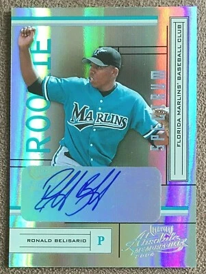 Ronald Belisario 2004 Absolute Memorabilia Autograph Spectrum Silver #249 /225 - Image 1 of 2