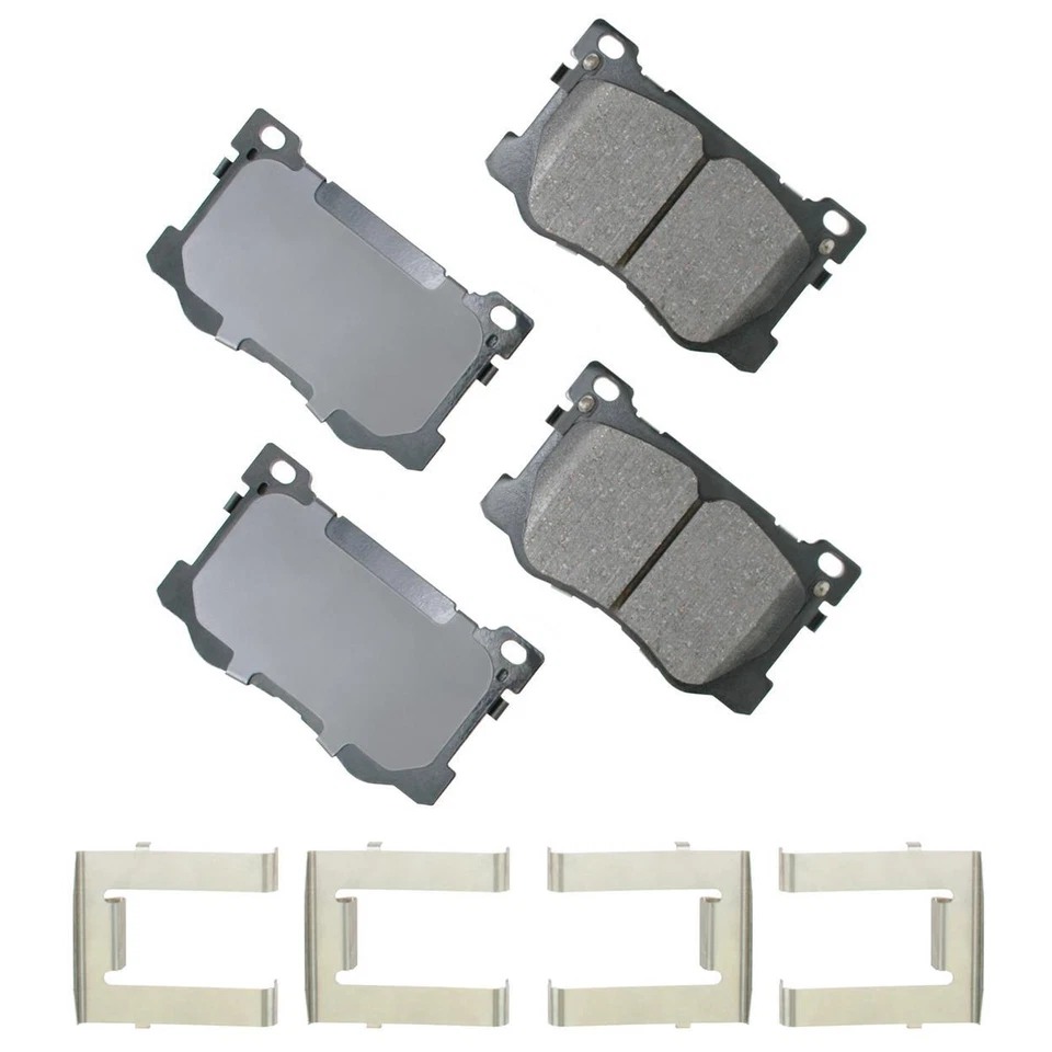 Akebono ProACT Front Disc Brake Pad Set for 2017 Genesis G80 - Image 1 of 1