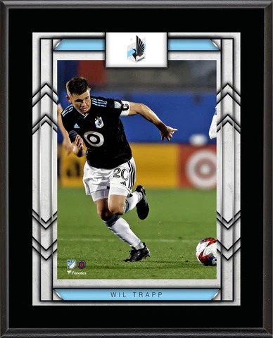 Wil Trapp Minnesota United FC 10.5" x 13" Sublimated Player Plaque Cover