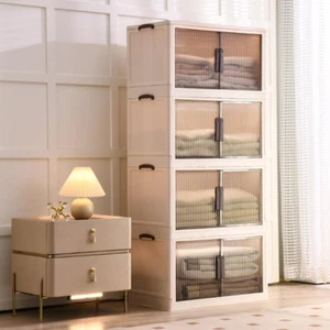 520QT/130GAL Storage Bins with 1 Lid, Stackable Storage Bins Closet Organizers a - Picture 1 of 6