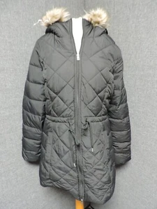 Hollister Hooded parka Coat Black UK Large RRP £99 Ln029 WW 03 - Picture 1 of 6