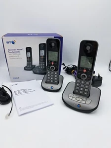 BT Advanced Z Two-Handset Cordless Phone Blocks 100% Of Nuisance Calls - 090645 - Zdjęcie 1 z 8