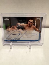 2019 Topps Chrome UFC Tony Ferguson Autograph Auto