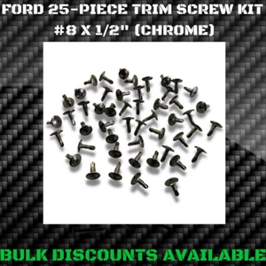 1991+ Ford Explorer Escape Interior Exterior Wheel Well Molding Trim Screws OEM - Picture 1 of 2