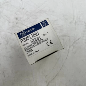 GE P9XPLRSD Red Round Plastic Operator Button - New - Picture 1 of 3