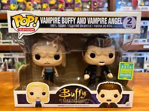 Vampire Buffy and Angel US Exclusive Pop 2 Pack Funko Pop Vinyl EXPERT PACKAGING - Picture 1 of 8
