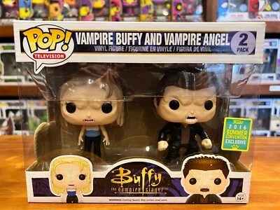 Vampire Buffy and Angel US Exclusive Pop 2 Pack Funko Pop Vinyl EXPERT PACKAGING - image 1 of 4