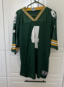 NFL Green Bay Packers BRETT FAVRE Starter Jersey Size 54 XXL Authentic Replica - Picture 1 of 5
