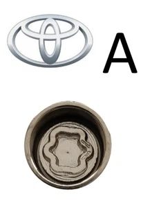 Llave de seguridad maestra de tuerca de rueda de bloqueo Toyota letra A con hexagonal de 17 mm - Imagen 1 de 1