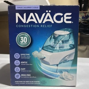 Navage SDG-2 Nasenspülung Nasenreiniger (gebraucht) und 20 SaltPods OPEN BOX - Bild 1 von 13