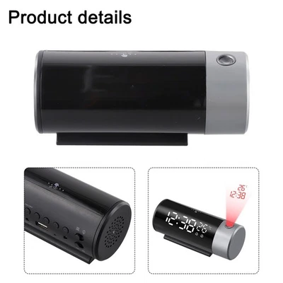 LED Display Alarm Clock with Night Mode and Accurate Temperature Readings - Image 1 of 4