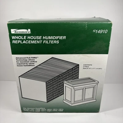 GENUINO KENMORE HUMIDIFICADOR CASA ENTERA FILTROS DE REPUESTO (2) 42 14910 Foto 1 de 4