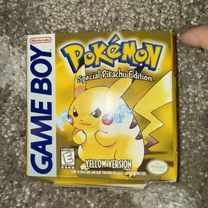 Pokemon Yellow (Game Boy) -Box Only No Game - Picture 1 of 6