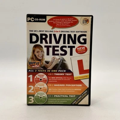 Driving Test PC Cd-Rom (Al Three Tests On One Pack) 2004 - Image 1 of 4