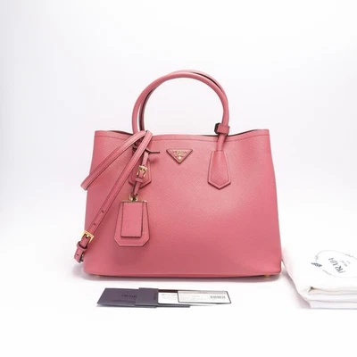 Prada Cuir Double Tote Saffiano Leather Medium - Image 1 of 4