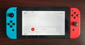 Sistema Consola Nintendo Switch V2 32GB JoyCons Neon VENDIDO COMO ESTÁ MUCHOS PROBLEMAS LEER - Imagen 1 de 8