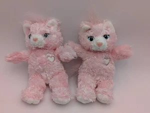 Peluche gatto rosa peloso Costruisci un orso Lil lotto 8 pollici peluche giocattolo - Foto 1 di 9