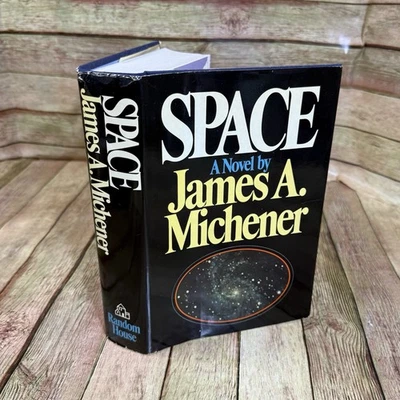 James A Michener Space A Novel Vtg 1982 First Edition Second Print HC DJ Foto 1 de 4